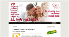 Desktop Screenshot of blog.docenpolskie.pl